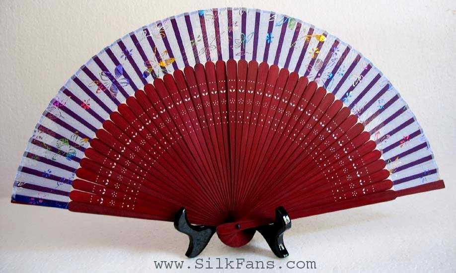 japanese silk fan